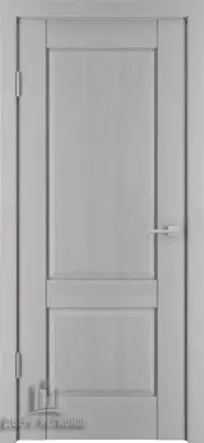 Двери шпон Баден 2 Эмаль серая (Ral 7047)