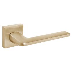 Ручка Fuaro (Фуаро) раздельная K.DM51.FLOW (FLOW DM) SSG-39 сатинированное золото