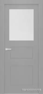 Инари со стеклом Эмаль светло-серый