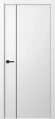 Avesta 1V Молдинг Чёрный декоративные элементы Эмаль белый