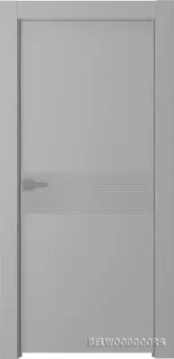 Ивент 2 глухая Эмаль светло-серый