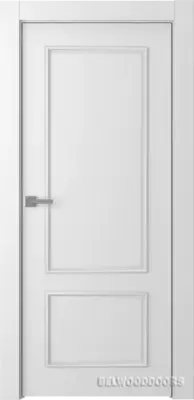 Ламира 2 глухая Эмаль белый