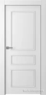 Ламира 3 глухая Эмаль белый