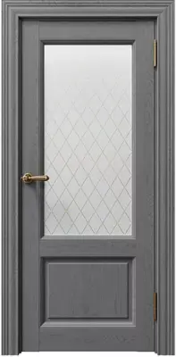 Двери экошпон Соренто (Sorrento) 80010 Атрацит Soft touch