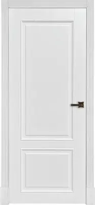 Двери эмаль Классик 4 белая эмаль
