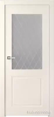 Кремона 2 со стеклом Эмаль жемчуг