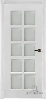 Двери эмаль Калифорния Эмаль белая