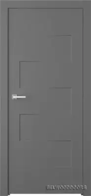 Split глухая Эмаль графит