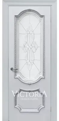 234 Москва Белый Серебряная патина