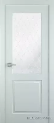 Alta со стеклом Эмаль светло-серый