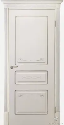 Двери шпон Валенсия 4 Эмаль все цвета