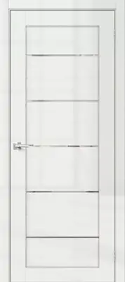 Двери экошпон Парма (Parma) 2199 аляска суперматовая