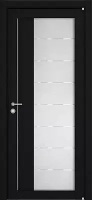 Двери экошпон LIGHT 2112 Шоко велюр