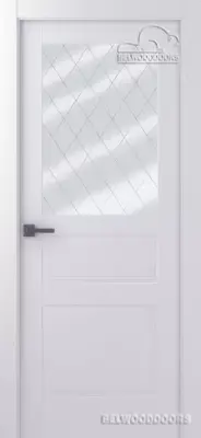 Инари со стеклом Эмаль белый