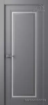 Аурум 1 со стеклом Эмаль графит