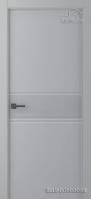 Твинвуд 2 глухая Эмаль светло-серый