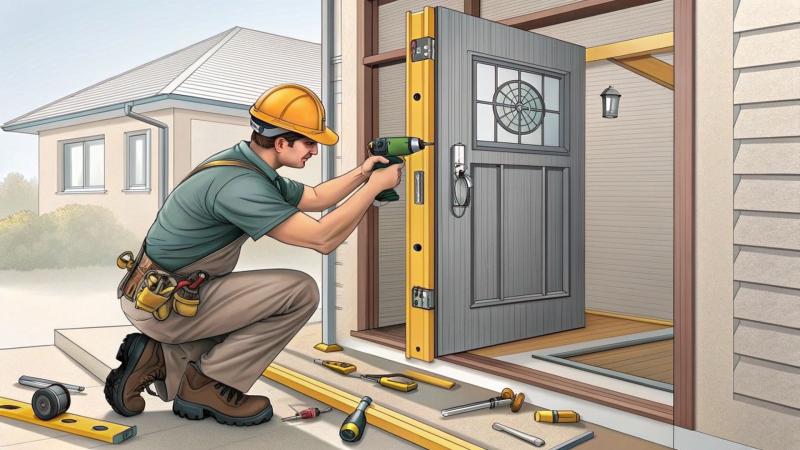 Установка Входных дверей