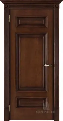 Двери шпон Рим Красный коньяк