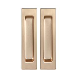 Ручка Punto (Пунто) для раздвижных дверей SH.SLQ152.010 (Soft LINE SLQ-010) SSG сатин.золото