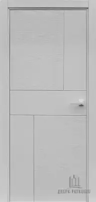 Двери шпон Fusion Chiaro Patina Argento (Ral 9003)