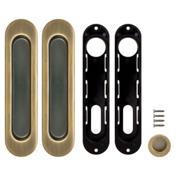 Ручка Armadillo (Армадилло) для раздвижных дверей SH.LD152.010 (SH010) WAB-11 матовая бронза