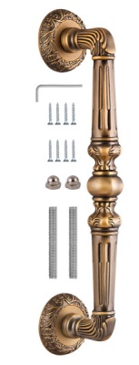 Ручка-скоба Fuaro (Фуаро) PULL.SM250.PALAZZO AB-7 (PALAZZO PULL SM) матовая бронза