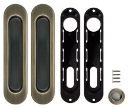 Ручка Armadillo (Армадилло) для раздвижных дверей SH.LD152.010 (SH010) АВ-7 бронза